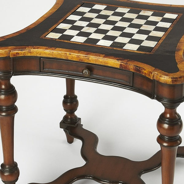 Homeroots 28" Brown Manufactured Wood Square Coffee Table   389919