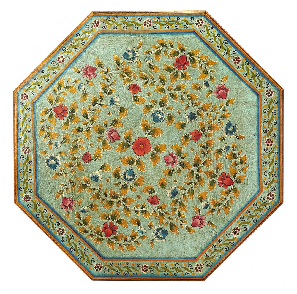 Homeroots Hand Painted Coffee Table   389932