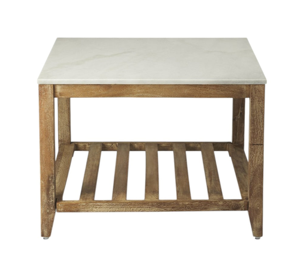 Homeroots Marble Bunching Coffee Table   389936