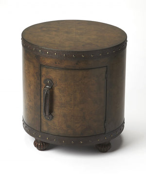 Homeroots Old World Map Duffel Table   389942