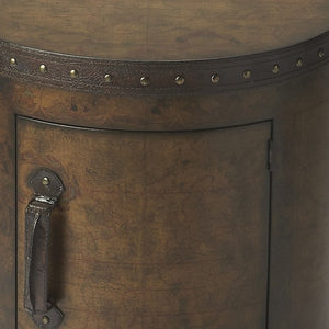 Homeroots Old World Map Duffel Table   389942