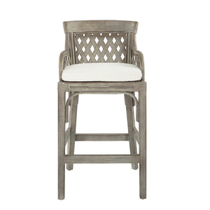 OSP Home Furnishings Plantation Bar Stool Grey