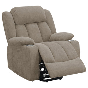 English Elm Beca Power Lift Recliner Polyester Upholstered Tufted Chair with Usb Port B062P472465