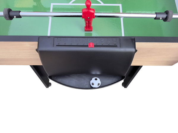 English Elm Soccer Foosball Table 4 Foot Chrome Rod Mdf Game Room Family Indoor Play W1936P304934