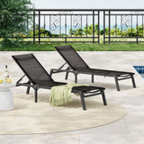 Christopher Knight Home® - Noble House - Westport Outdoor Folding Lounge(Set Of 2)