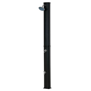 English Elm Outsunny Freestanding Solar Poolside Shower with 360 Head and 9.2 Gallon Heated Tank W2225P200538