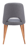 Leith Dining Chair - Set of 2 Gray 110122 Zuo Modern