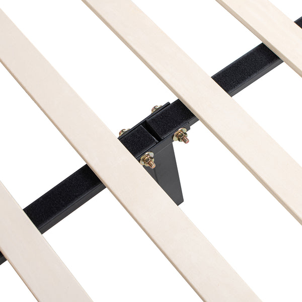 English Elm Jennifer Taylor Home - Archie Puffy Grounded Upholstered Platform Bed, King Size In Almond White - Modern Comfort & Style B2719P265595