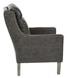 OSP Home Furnishings Colson Armchair Pewter