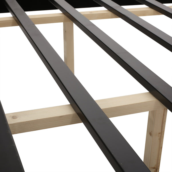 English Elm Christopher Knight Home® - VIRGIL Fully Upholstered King Bed with Button Tufted Diamond Stitch Headboard, Sturdy Frame LIGHT GREY 81.75 L x 25 W x 9 H N761S7106803E