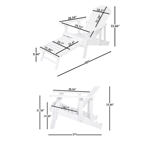 English Elm Christopher Knight Home® - Malibu Foldable Acacia Wood Adirondack Chair – Durable, Rustic Design For Ultimate Outdoor Relaxation N770P241669K