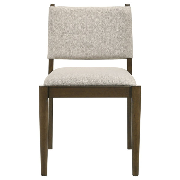 English Elm Marli Leatherette Dining Chairs with Chrome Eiffel Legs Modern Pair for Stylish Rooms B062P447972