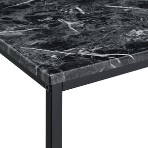 OSP Home Furnishings Brighton Console Table Black/Black