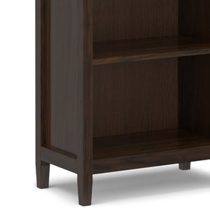 English Elm Warm Shaker 5 Shelf Bookcase Brown Pine - Handcrafted Tobacco Finish, Adjustable Shelves, 72" H Functional Style B136P238625