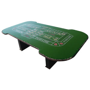 English Elm Craps Table Top Replacement Green Felt Casino Layout for Ino Design Game Room Play W2748P222816