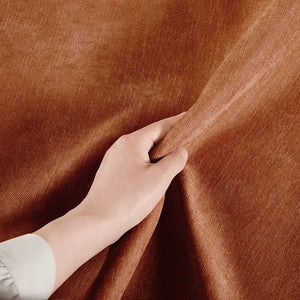 English Elm L-Shaped 3-Seater Sectional Sofa With Movable Ottoman, Chenille Orange, Smart Storage & Comfort W3041S00206