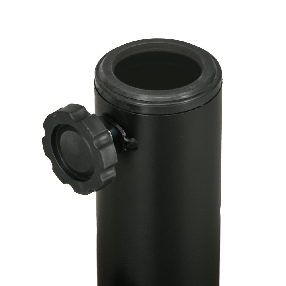 English Elm Outsunny Fillable Umbrella Base – Heavy Duty Round Stand For 1.25" To 2" Poles, Stylish & Portable W2225P174234-GIGA