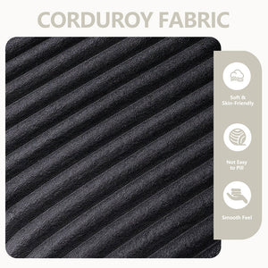 English Elm Modern Minimalist Modular Sectional Sofa – L-Shape Cloud Couch With Right-Facing Chaise For Comfort W2959S00010