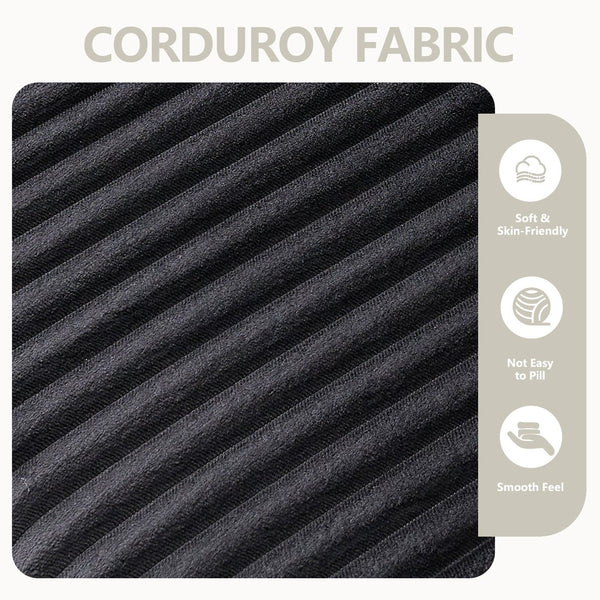 English Elm Modern Minimalist Modular Sectional Sofa – L-Shape Cloud Couch With Right-Facing Chaise For Comfort W2959S00010