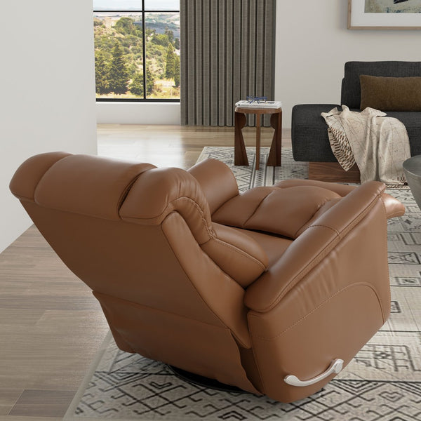 English Elm Global Home Swivel Glider Recliner In Oslo Antelope - Adjustable Comfort, Stylish Design & Durability B339P323103