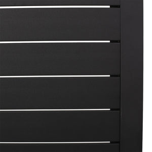 English Elm Christopher Knight Home® - CAPE C-shaped Aluminum Outdoor Side Table for Patio & Poolside — Lightweight, Weather-Resistant Design Black 59990.00BLK