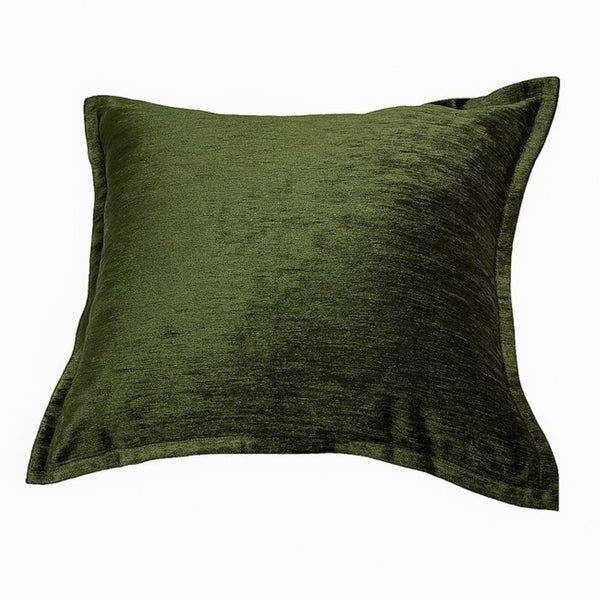 English Elm Homey Cozy Velvet Throw Pillows Plush Set of Two for Luxe Living Room Decor Green B357P465718