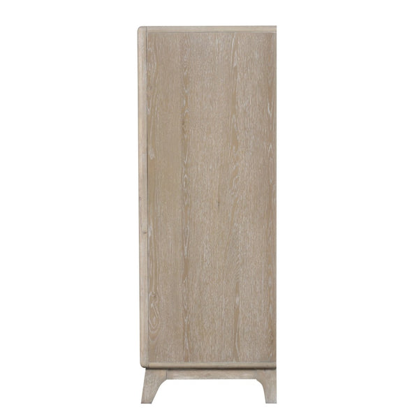 English Elm Transitional Oak Chest with Cedar Lined Drawers Dovetail Craftsmanship Bedroom Storage B2741P370413
