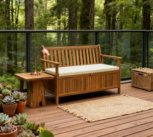 English Elm Hanging Hammock Swing Chair with Powder Coated Steel Stand for Indoor Patio Use T3971P418023