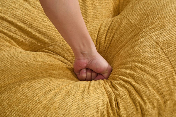 English Elm United We Win U-Shape Modular Couch In Plush Velvet With Ottomans & Lumbar Pillows For Ultimate Comfort W1568S00199-GIGA