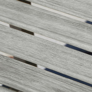 Homeroots Distressed Garden Armchair  Wood 390000