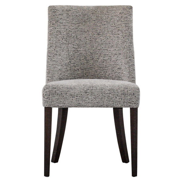 New Paris Fabric Chair - Set of 2 Drizzle Gray 3900043-328KD New Pacific Direct