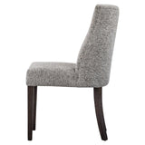 New Paris Fabric Chair - Set of 2 Drizzle Gray 3900043-328KD New Pacific Direct