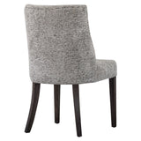 New Paris Fabric Chair - Set of 2 Drizzle Gray 3900043-328KD New Pacific Direct