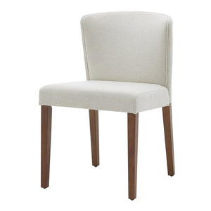 New Pacific Direct Albie Fabric Dining Side Chair Set Of 2 - Chic Low-back Design In Stylish Faux Leather & Fabric Options Cardiff Cream 100% Polyester 3900076-276-npd
