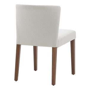 New Pacific Direct Albie Fabric Dining Side Chair Set Of 2 - Chic Low-back Design In Stylish Faux Leather & Fabric Options Cardiff Cream 100% Polyester 3900076-276-npd