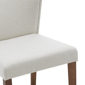 New Pacific Direct Albie Fabric Dining Side Chair Set Of 2 - Chic Low-back Design In Stylish Faux Leather & Fabric Options Cardiff Cream 100% Polyester 3900076-276-npd