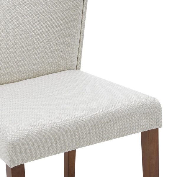 New Pacific Direct Albie Fabric Dining Side Chair Set Of 2 - Chic Low-back Design In Stylish Faux Leather & Fabric Options Cardiff Cream 100% Polyester 3900076-276-npd