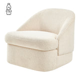 New Pacific Direct Hurley Fabric Swivel Accent Chair Palladian Beige 29 x 32 x 27.5