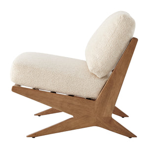 New Pacific Direct Chandler Fabric Accent Chair Palladian Beige 25 x 31 x 30.5