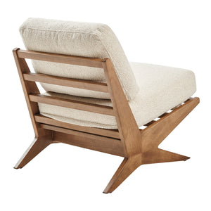 New Pacific Direct Chandler Fabric Accent Chair Palladian Beige 25 x 31 x 30.5