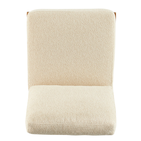 New Pacific Direct Chandler Fabric Accent Chair Palladian Beige 25 x 31 x 30.5