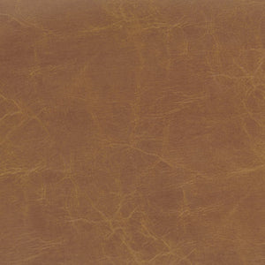 New Pacific Direct Elmo Faux Leather Counter Stool - Stylish 24" Saddle Seat With Coastal Vibes & Antique Brass Accents Borneo Chocolate  3900088-601-npd