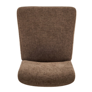 Bloomfield Fabric Low-Back Dining Side Chair - Set of 2 Santana Dark Brown 3900093-637 New Pacific Direct