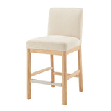 Bloomfield Fabric Counter Stool Santana Cream, Beige 3900095-636 New Pacific Direct