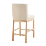 Bloomfield Fabric Counter Stool Santana Cream, Beige 3900095-636 New Pacific Direct