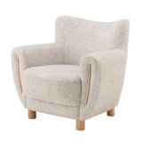 Bellamy Fabric Accent Arm Chair Pasadena Beige 3900096-638 New Pacific Direct