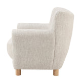 Bellamy Fabric Accent Arm Chair Pasadena Beige 3900096-638 New Pacific Direct