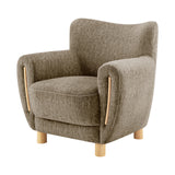 Bellamy Fabric Accent Arm Chair Pasadena Taupe, Beige 3900096-639 New Pacific Direct