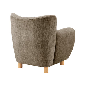 Bellamy Fabric Accent Arm Chair Pasadena Taupe, Beige 3900096-639 New Pacific Direct