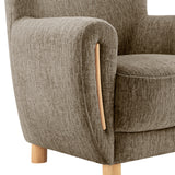 Bellamy Fabric Accent Arm Chair Pasadena Taupe, Beige 3900096-639 New Pacific Direct